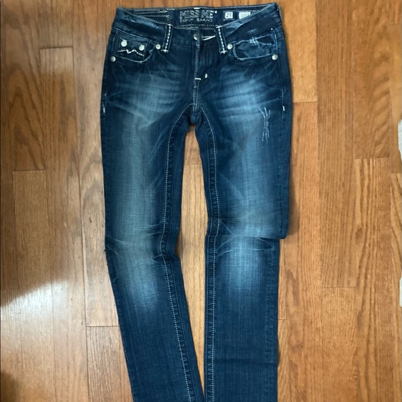 MISS ME - sz 25 straight-approx. 32” inseam - Picture 6 of 7